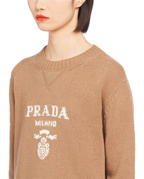 maglione moer di prada|Maglione in lana cashmere e Re.